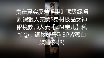 贵在真实反差淫妻》顶级绿帽刷锅狠人完美S身材极品女神眼镜教师人妻【ZM宝儿】私拍②，调教成母狗3P紫薇白浆特多 (3)