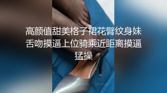 高颜值甜美格子裙花臂纹身妹舌吻摸逼上位骑乘近距离摸逼猛操