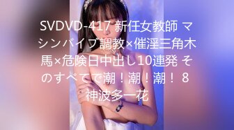 SVDVD-417 新任女教師 マシンバイブ調教×催淫三角木馬×危険日中出し10連発 そのすべてで潮！潮！潮！ 8 神波多一花