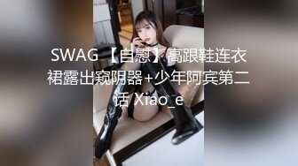 SWAG 【自慰】高跟鞋连衣裙露出窥阴器+少年阿宾第二话 Xiao_e