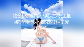 约会极品粉笔小美女沙发上捆绑SM调教小嫩B都打肿了无套内射