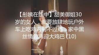 【彤姨在线中】甜美御姐30岁的女人，就要放肆地玩户外车上吃鸡内射不过瘾，家中黑丝情趣再迎大鸡巴 (10)